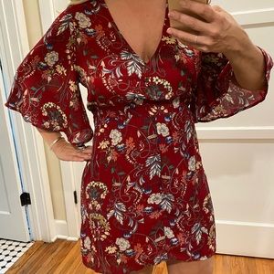 Jealous Tomato floral short dress